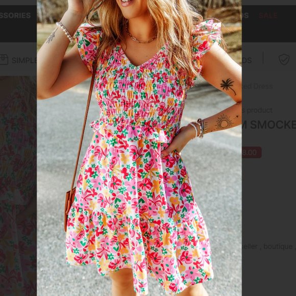 Dresses & Skirts - Floral dress